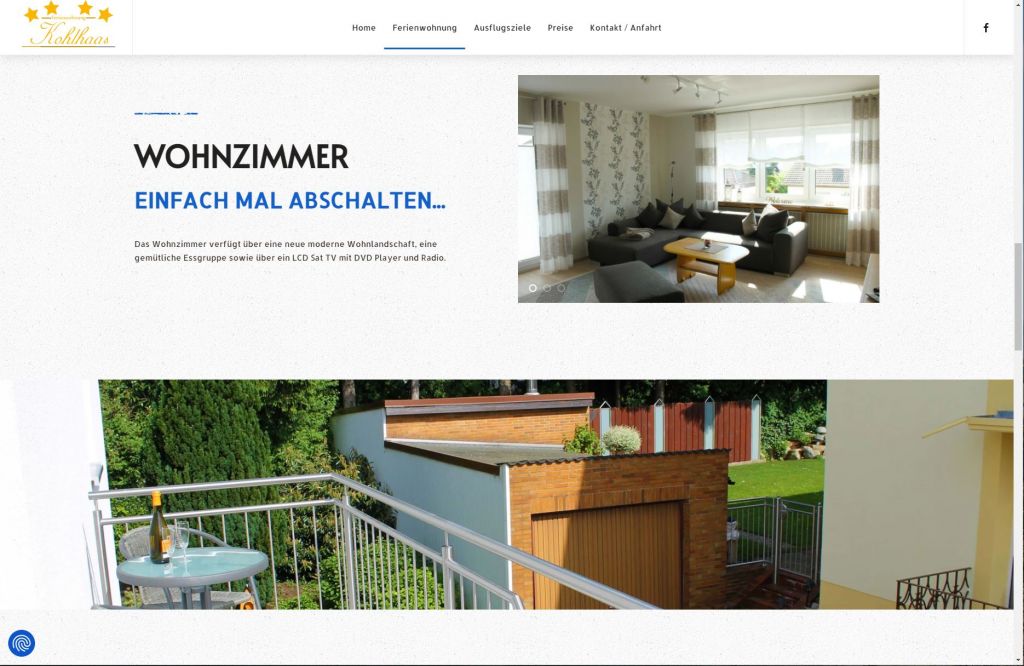 Zimmer von ferienwohnung-kohlhaas