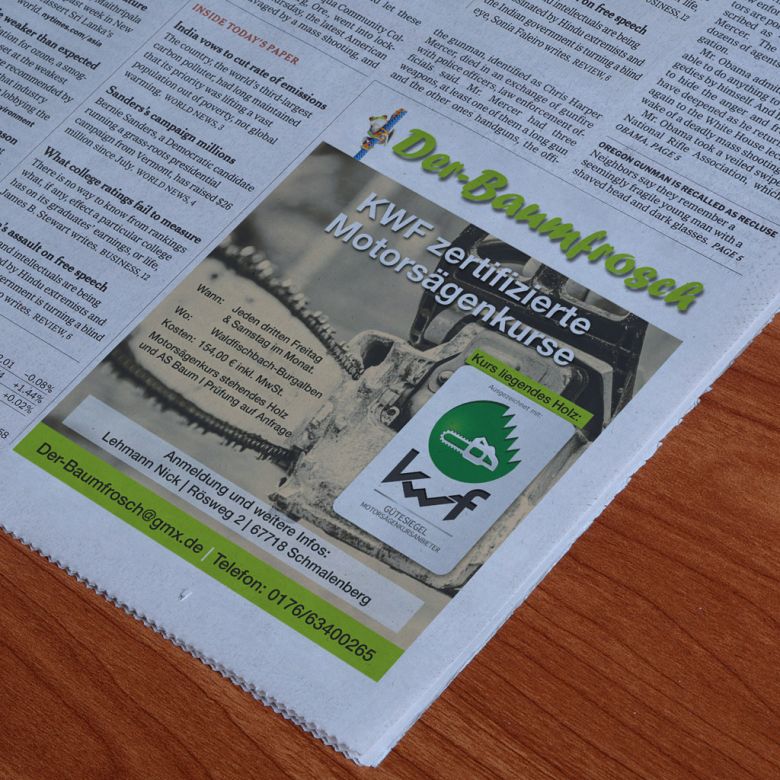 lokale Print-Anzeigen