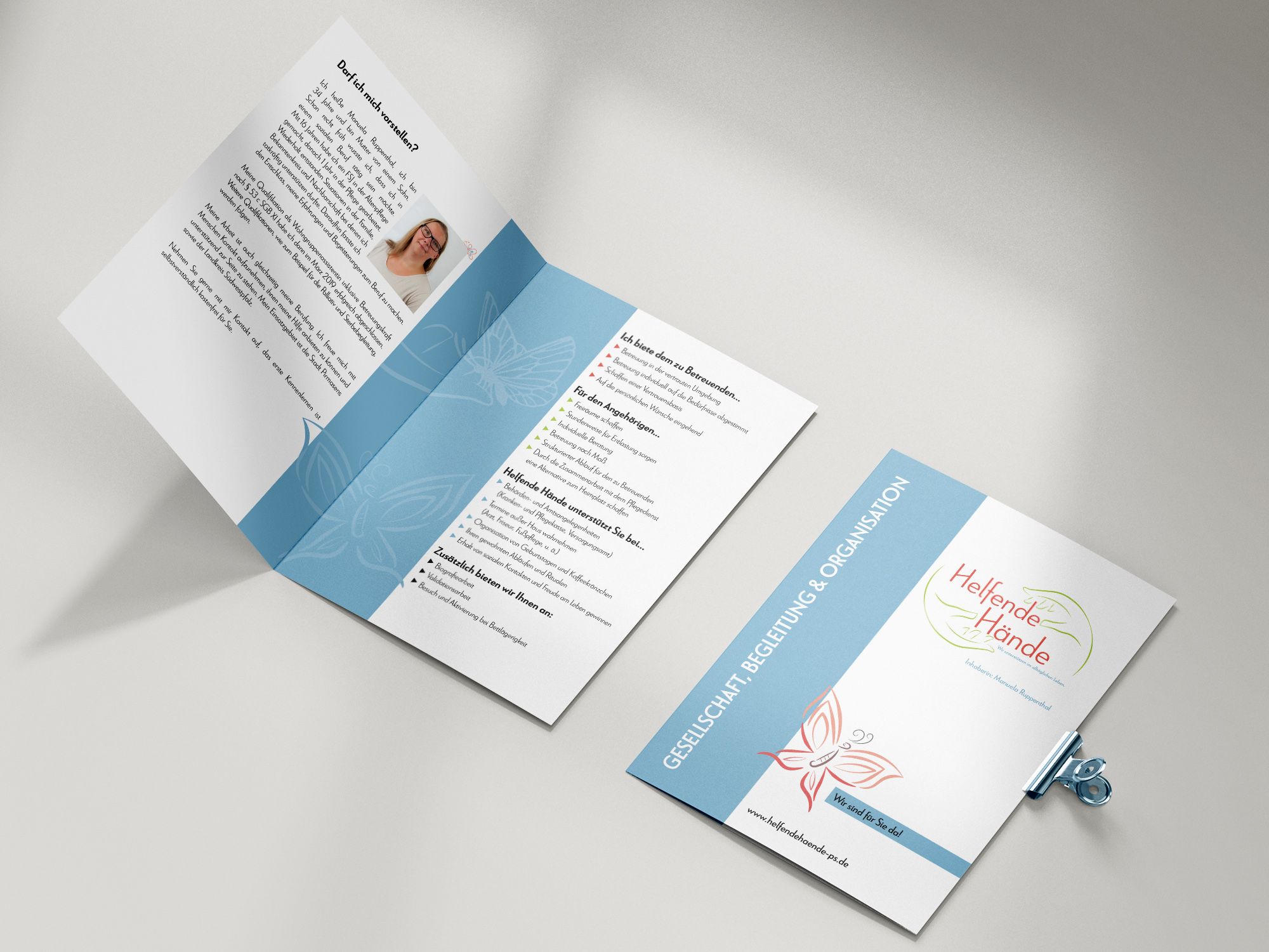 Flyer Helfende Hände